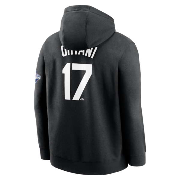 Shohei Ohtani Los Angeles Dodgers Nike 2025 World Series Champions Name & Number Hoodie - Black