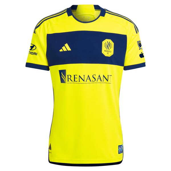 Walker Zimmerman Nashville SC adidas 2024 The 615 Kit Authentic Player Jersey - Yellow