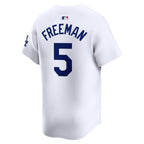 Freddie Freeman Los Angeles Dodgers Nike Home Limited Player Jersey - White/Gray