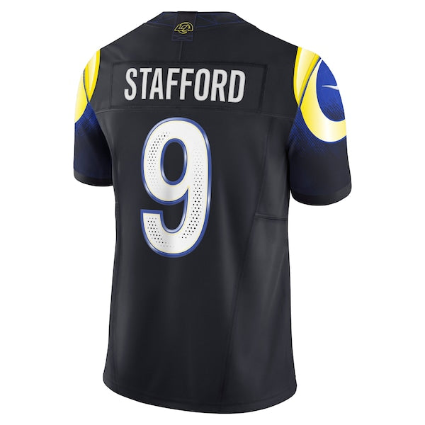 Matthew Stafford Los Angeles Rams Nike 2025 Rivalries Collection Limited Jersey - Midnight Blue