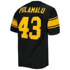 Troy Polamalu Pittsburgh Steelers 2008 Authentic Throwback Retired Player Jersey - Black