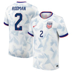 Trinity Rodman USMNT Nike Youth 2025 Home Replica Player Jersey - White