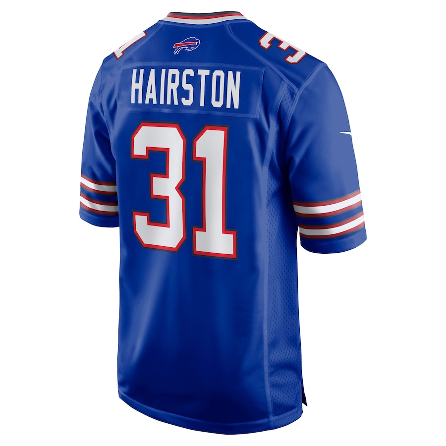 Maxwell Hairston Buffalo Bills Nike 2025 NFL Draft First Round Pick Game Jersey - Royal