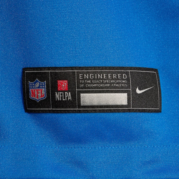 Raequan Williams Detroit Lions Nike Team Game Jersey -  Blue