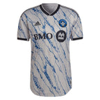 CF Montreal adidas 2024 Secondary Authentic Custom Jersey - Gray