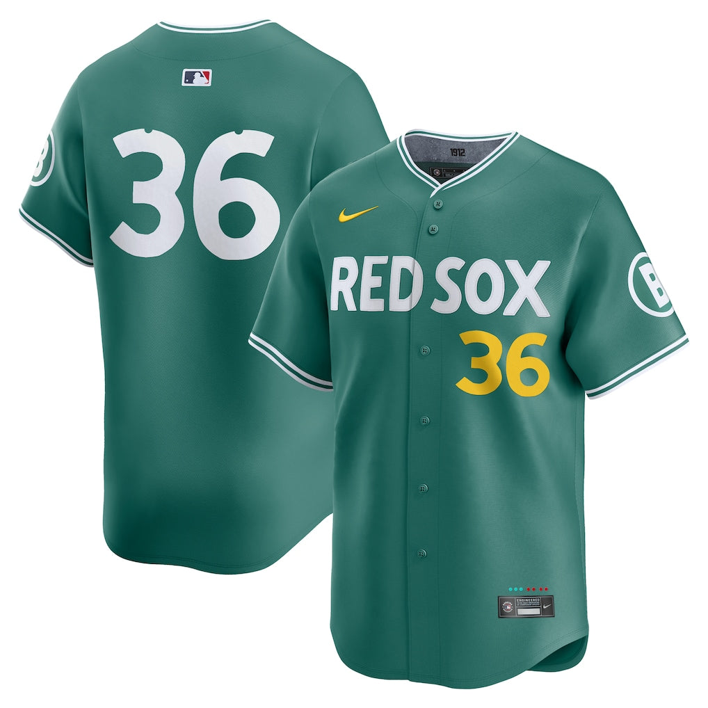 Triston Casas Boston Red Sox Nike 2025 City Connect Limited Player Jersey - Green