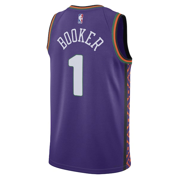Devin Booker Phoenix Suns Nike Unisex 2024/25 Swingman Player Jersey - City Edition - Purple