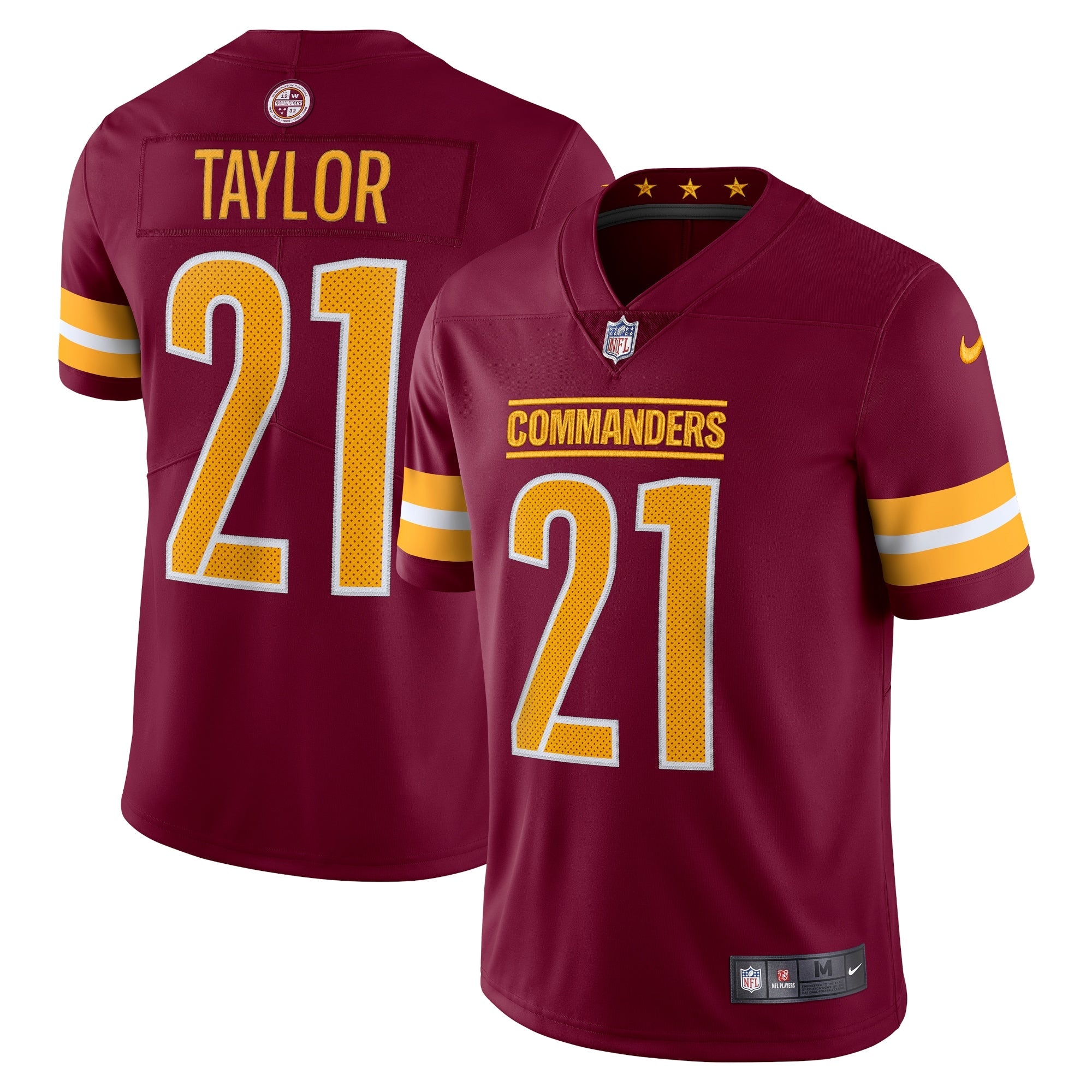 Sean Taylor Washington Commanders Nike 2022 Retired Player Limited Jersey - White/Burgundy