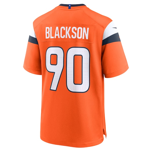 Angelo Blackson Denver Broncos Nike Game Jersey -  Orange