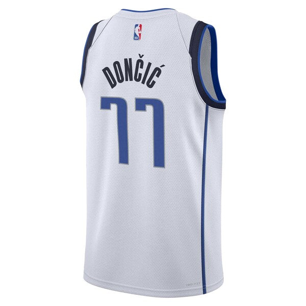 Luka Dončić Dallas Mavericks Nike Youth Swingman Jersey - Association Edition - White