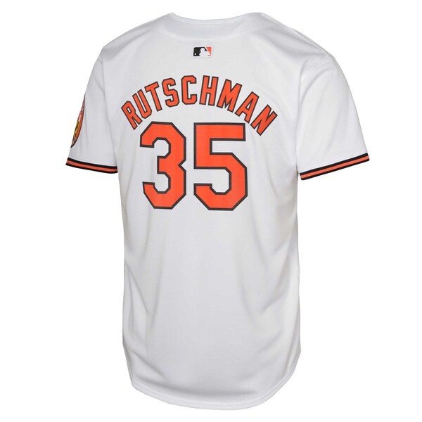 Adley Rutschman Baltimore Orioles Youth Limited Player Jersey - White/Black