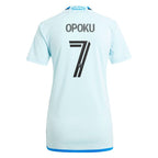 Kwadwo Opoku CF Montreal adidas Women's 2024 La Main Replica Player Jersey – Light Blue