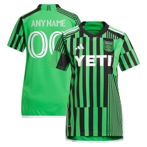 Austin FC adidas Women's 2024 Las Voces Kit Replica Custom Jersey - Green