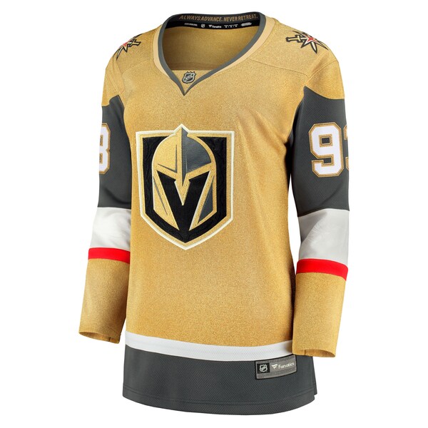 Mitch Marner Vegas Golden Knights  Women's Home Breakaway Jersey - Gold