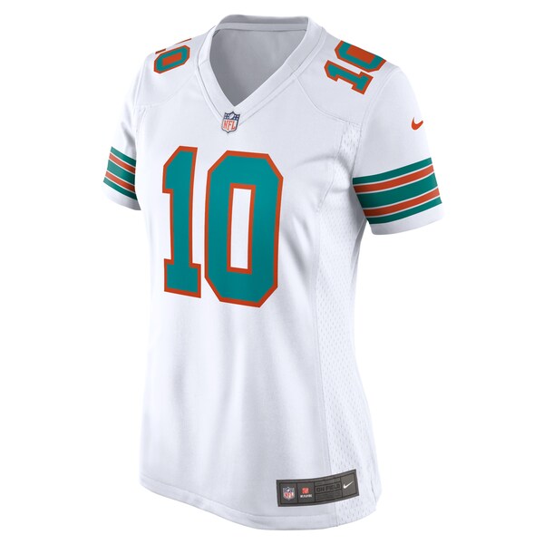 Tyreek Hill Miami Dolphins Nike Women's Alternate Game Jersey - White/Aqua