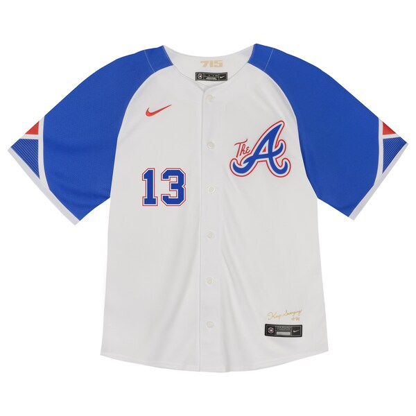 Ronald Acuña Jr. Atlanta Braves Nike Toddler City Connect Limited Player Jersey - White