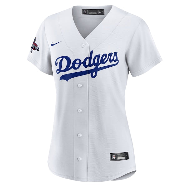 Clayton Kershaw Los Angeles Dodgers Nike Women's 2024 World Series Champions Home Replica Player Jersey - White