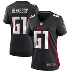 Matt Hennessy Atlanta Falcons Nike Women's Game Jersey - Black