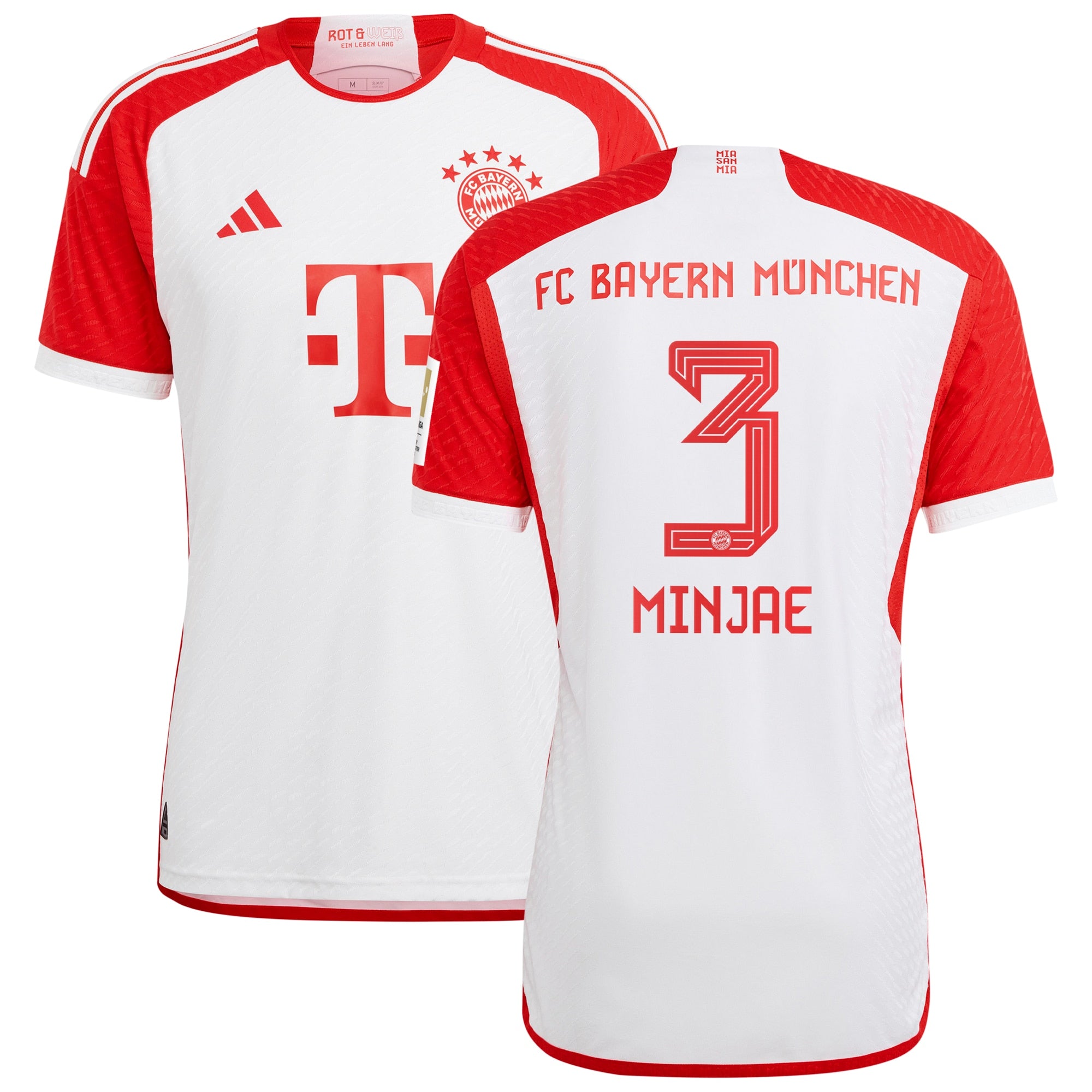 Kim Min-jae Bayern Munich adidas 2023/24 Away Authentic Player Jersey - Black/White