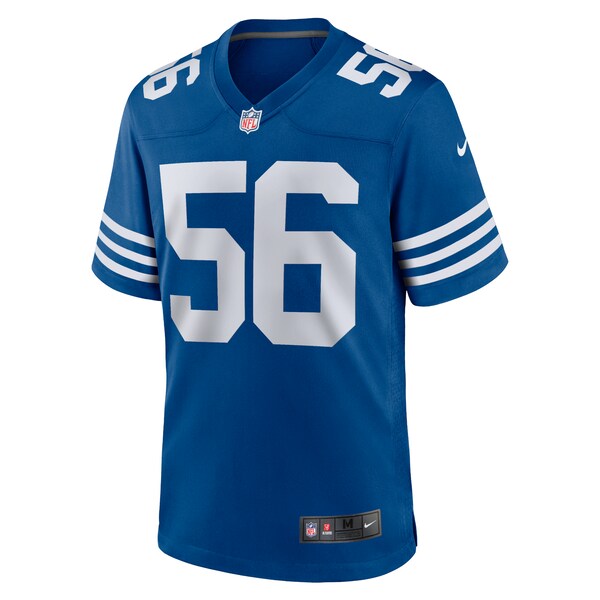 Men's Nike Quenton Nelson Royal Indianapolis Colts Alternate Game Jersey/White