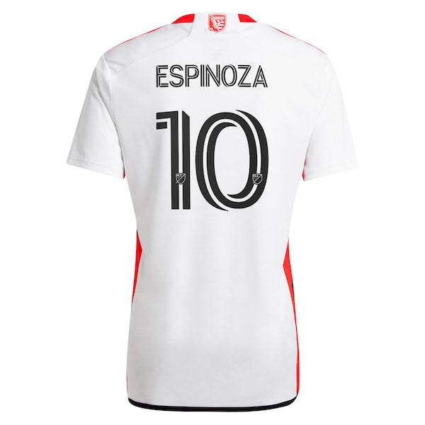 Cristian Espinoza San Jose Earthquakes adidas 2024 The 50 Kit Replica Player Jersey - White