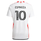 Cristian Espinoza San Jose Earthquakes adidas 2024 The 50 Kit Replica Player Jersey - White
