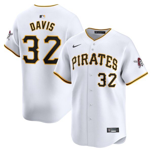Henry Davis Pittsburgh Pirates Nike Home Limited Player Jersey – White