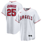 Travis d'Arnaud Los Angeles Angels Nike Home Replica Jersey - White