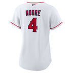 Christian Moore Los Angeles Angels Nike Women's Home Replica Jersey - White