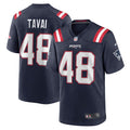 Jahlani Tavai New England Patriots Nike Game Player Jersey - Navy