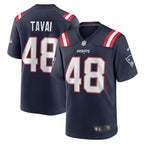 Jahlani Tavai New England Patriots Nike Game Player Jersey - Navy