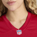 Mac Jones San Francisco 49ers Nike Women's Team Game Jersey -  Scarlet