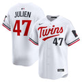 Edouard Julien Minnesota Twins Nike Home Limited Player Jersey - White