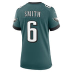 DeVonta Smith Philadelphia Eagles Nike Women's Team Game Jersey - Midnight Green/Black