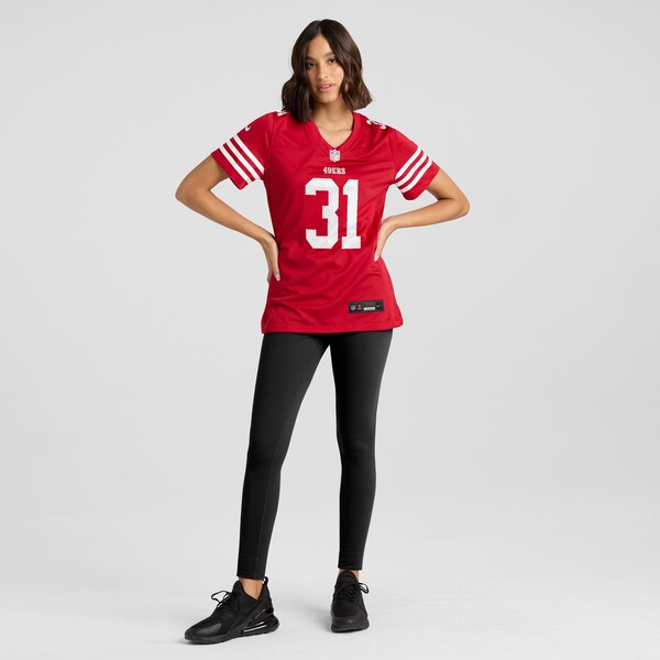 Isaac Guerendo San Francisco 49ers Nike Women's  Game Jersey -  Scarlet