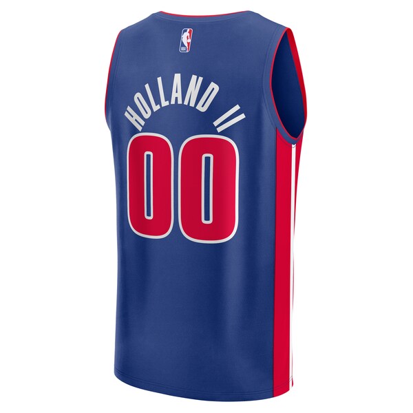 Ron Holland II Detroit Pistons  Youth Fast Break Replica Player Jersey - Icon Edition - Blue