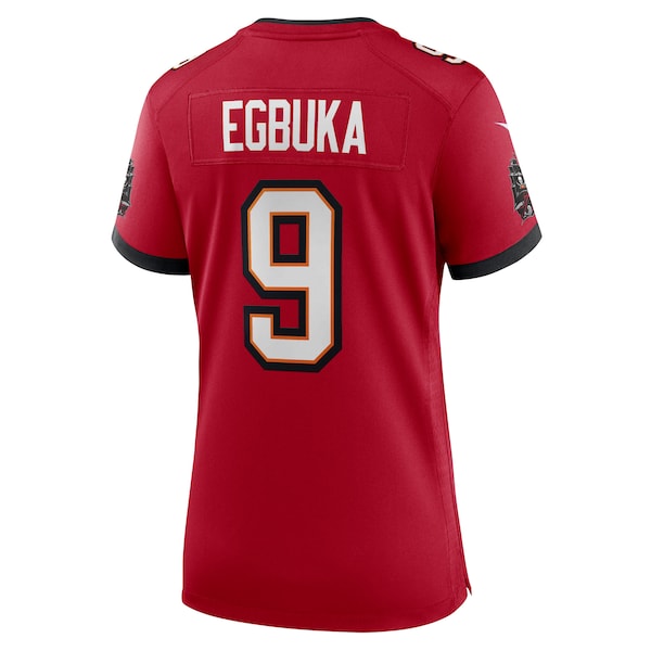 Emeka Egbuka Tampa Bay Buccaneers Nike Women's 50th Season Team Game Jersey - Red/Creamsicle/White