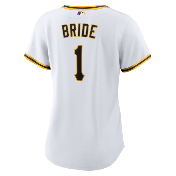 Pittsburgh Pirates Nike Women's #1 Bride Home Replica Jersey - White