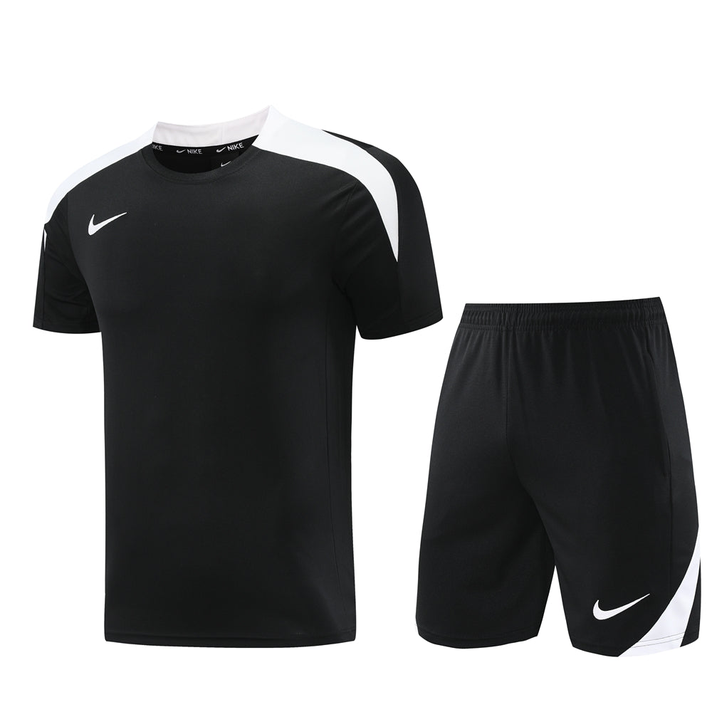 Nike Short Sleeve Training Jersey Set-ND05- Black/white
