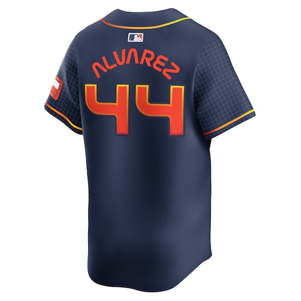 Yordan Alvarez Houston Astros Nike City Connect Limited Player Jersey - Navy