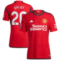 Diogo Dalot Manchester United adidas 2023/24 Home Authentic Player Jersey - Red/Green