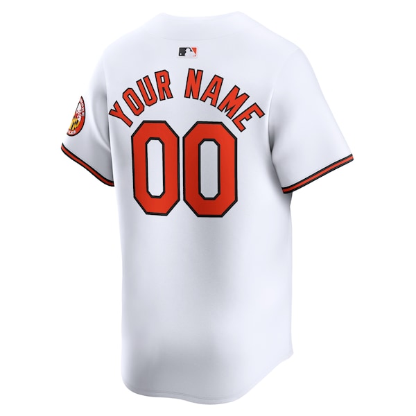 Baltimore Orioles Nike Youth Home Limited Custom Jersey - White