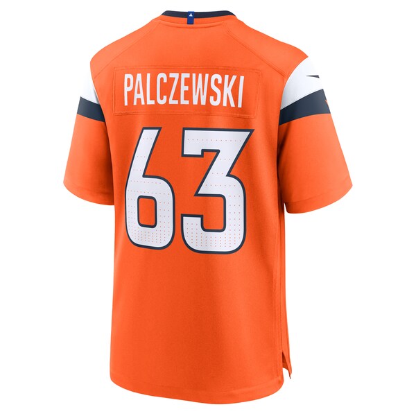 Alex Palczewski Denver Broncos Nike Team Game Jersey -  Orange