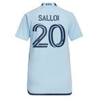 Daniel Salloi Sporting Kansas City adidas Women's 2024 Hoops 4.0 Replica Player Jersey - Light Blue