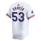 Adolis Garcia Texas Rangers Nike 2024 Gold Collection Limited Player Jersey – White