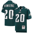 Brian Dawkins Philadelphia Eagles Youth 2004 Legacy Retired Player Jersey - Midnight Green/Black