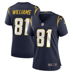 Mike Williams Los Angeles Chargers Nike Women's Alternate Team Game Jersey - Navy/Blue/Royal