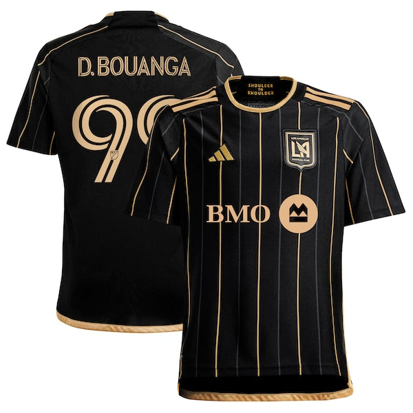 Denis Bouanga LAFC adidas Youth 2024 Primary Replica Player Jersey - Black