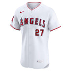 Mike Trout Los Angeles Angels Nike Home ElitePlayer  Jersey - White/Red