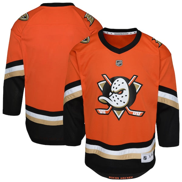 Anaheim Ducks Outerstuff Preschool Home Replica Jersey - Orange